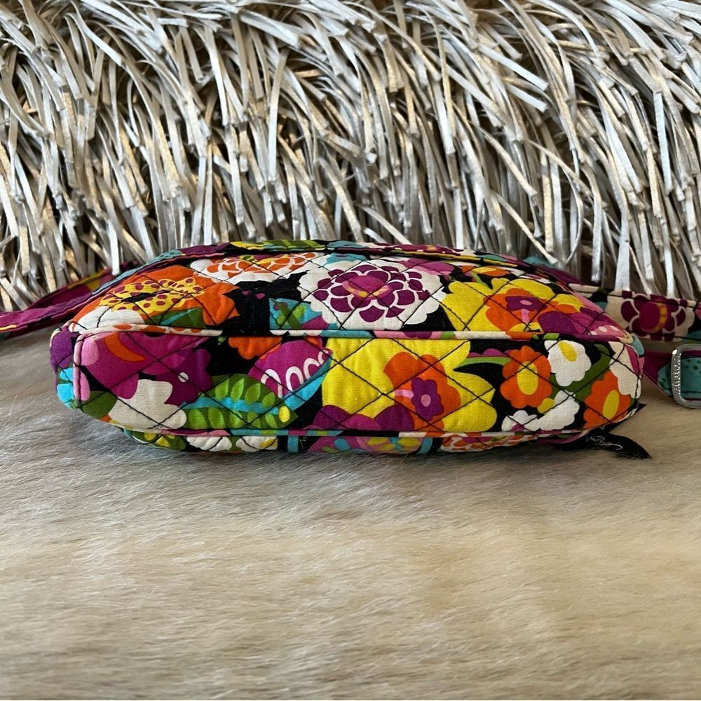 Vera Bradley Va-Va Bloom Little Hipster Crossbody Bag - Picture 10 of 14